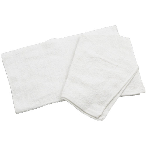 Winco Cotton Bar Towel, 16" x 19", White, 1 Dz. at Sears.com