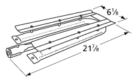 Universal Grill Parts Universal Gas Barbecue Grill Replacement Stainless Steel Burner 15481 at Sears.com