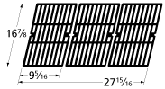 Universal Grill Parts Universal Gas Barbecue Grill Replacement Cast Iron Cooking Grid Grates 68763 at Sears.com