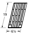 Saturn Porcelain Coated Cast Iron Replacement Grill Cooking Grate for Saturn JH665SB at Sears.com