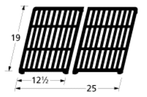 Sterling Gas Barbecue Grill Replacement Cast Iron Cooking Grill Grid Grate for Sterling Grills at Sears.com
