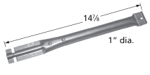 Universal Grill Parts Universal Barbeque Grill Replacement Stainless Steel Gas Grill Burner 16781 at Sears.com