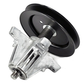 MTD Genuine Factory Parts MTD Riding Lawn Mower Replacement Tractor Single Pulley Spindle Assembly 918-04822A, 618-04822A at Sears.com