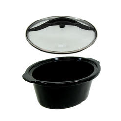 Rival Quart Round Glass Lid Replacement Crock Pot And Slow