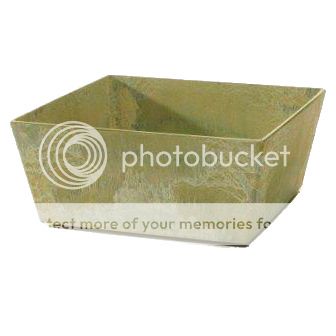 NOVELTY MANUFACTURING CO Novelty 12" Ella Low Square Planter Sage at Sears.com