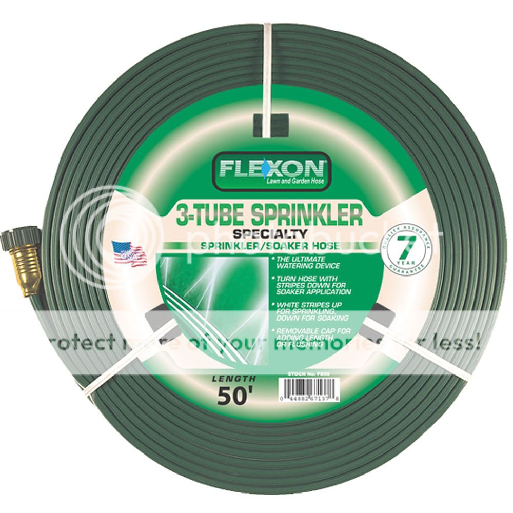 Flexon 50' 3 Tube Sprinkler Hose at Sears.com