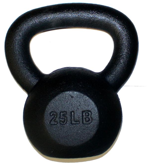 Yes4All Solid Cast Iron 25 lbs Kettlebells - Ship by Pririty Mail at Sears.com