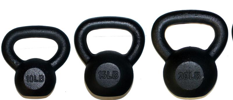 Yes4All Solid Cast Iron 10 15 and 20 lbs Kettlebells set - Ship by Pririty Mail at Sears.com