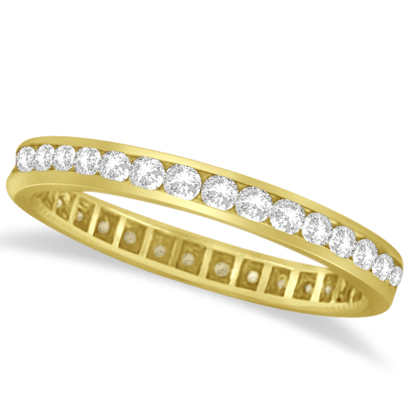 Allurez Channel Set Diamond Eternity Ring Band 14k Yellow Gold (1.00 ct) at Sears.com