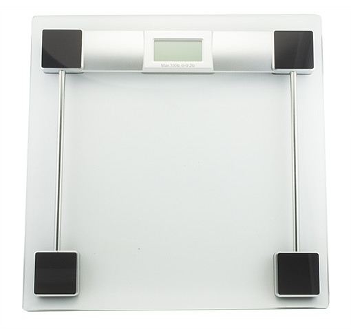 Thinktank Technology Personal Scale w/ LCD Digital Display, Tap-On Technology & Tempered Glass Platform at Sears.com