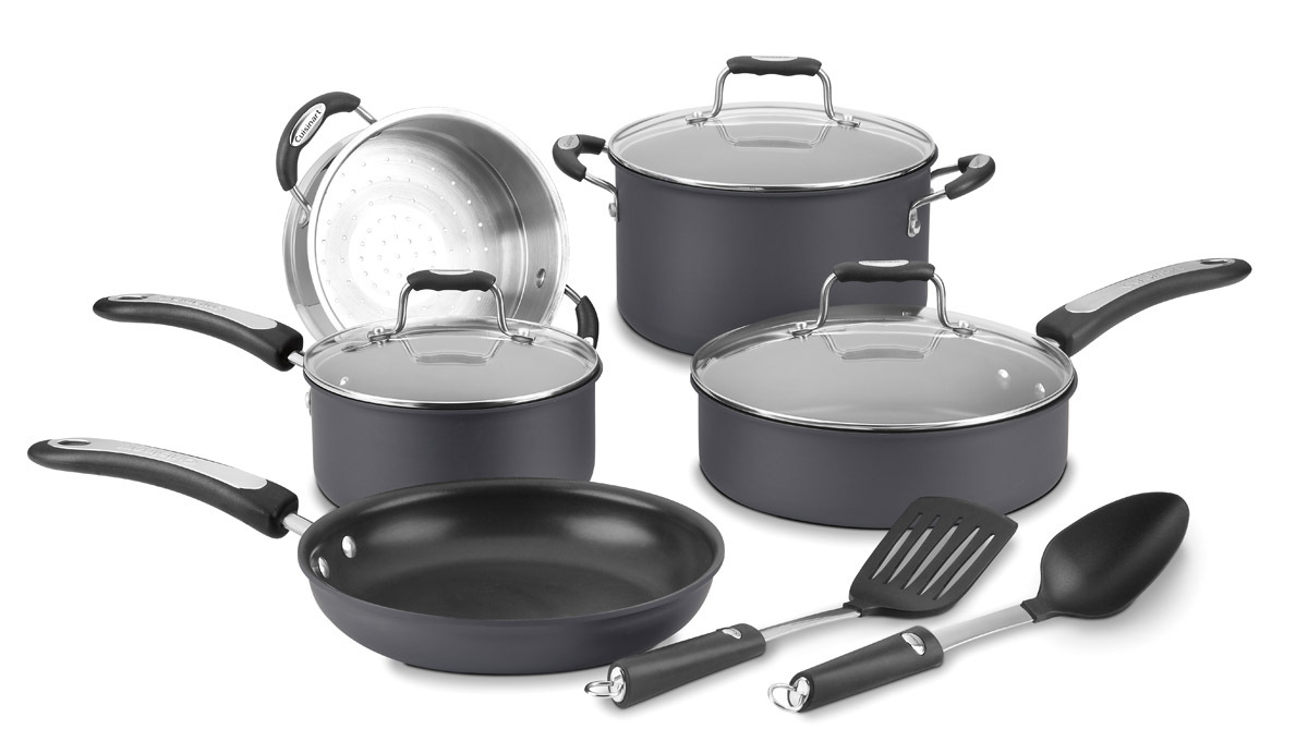 Cuisinart Pro Classic 10-Piece Hard Anodized Cookware Set at Sears.com