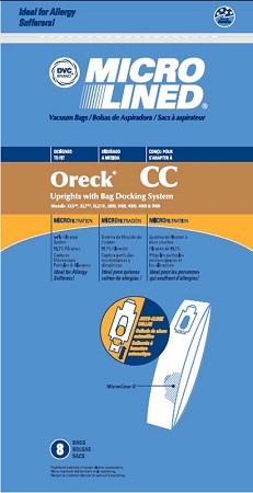 DVC Oreck Vacuum Bags Type CC with Docking 8 Pack at Sears.com
