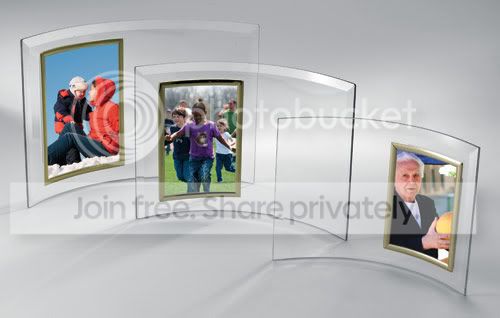 Creative Gifts International CURVED GLASS FRAME W/ ENGRAVING AREA. - Picture Frame at Sears.com