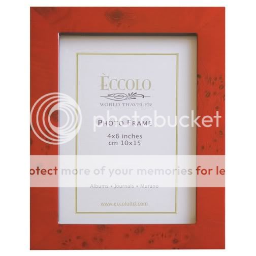 Eccolo 4 x 6 Picture / Photo Frame, Bordeaux Burl at Sears.com