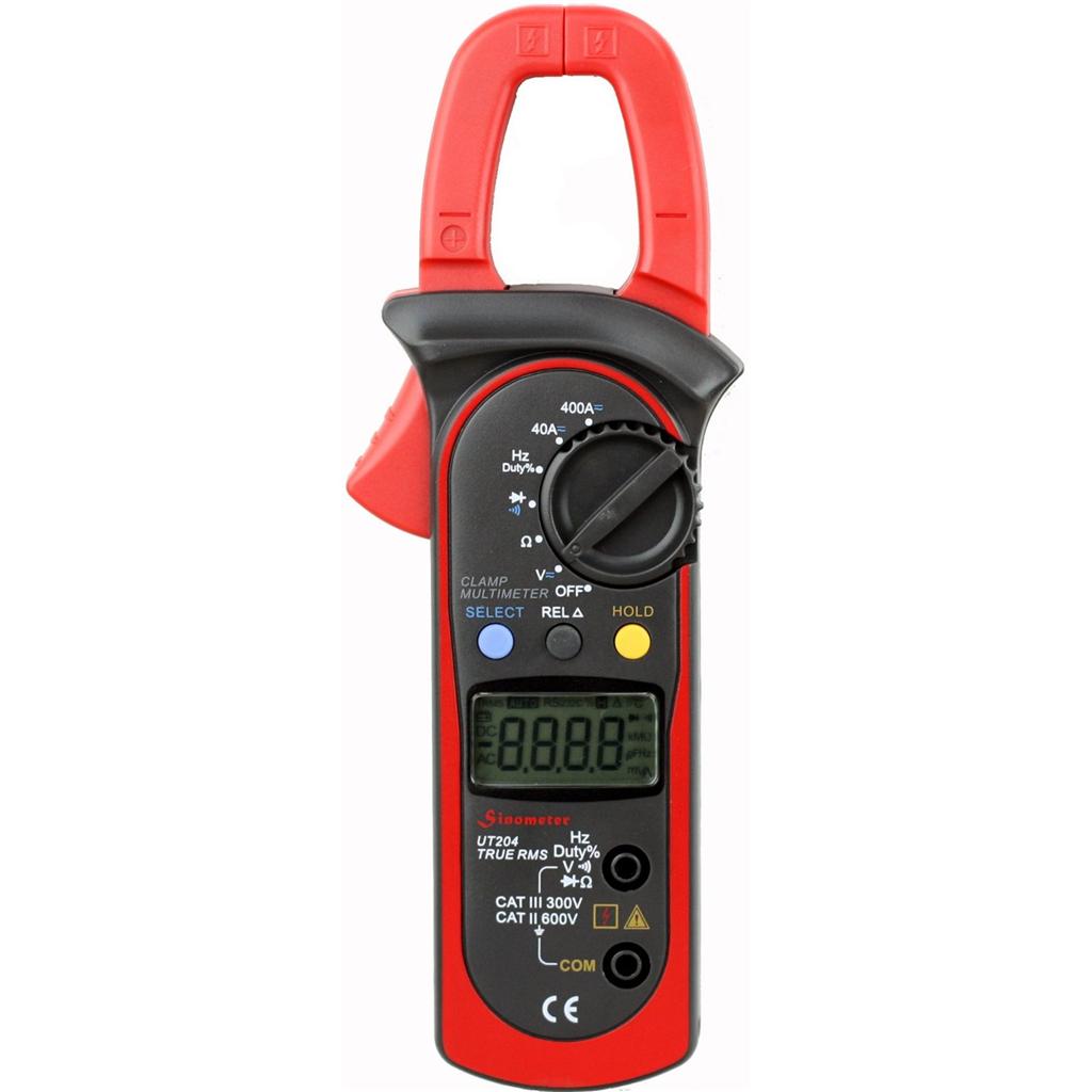 Sinometer UT204 True-RMS Auto-ranging AC/DC 400 Amp Clamp Meter at Sears.com