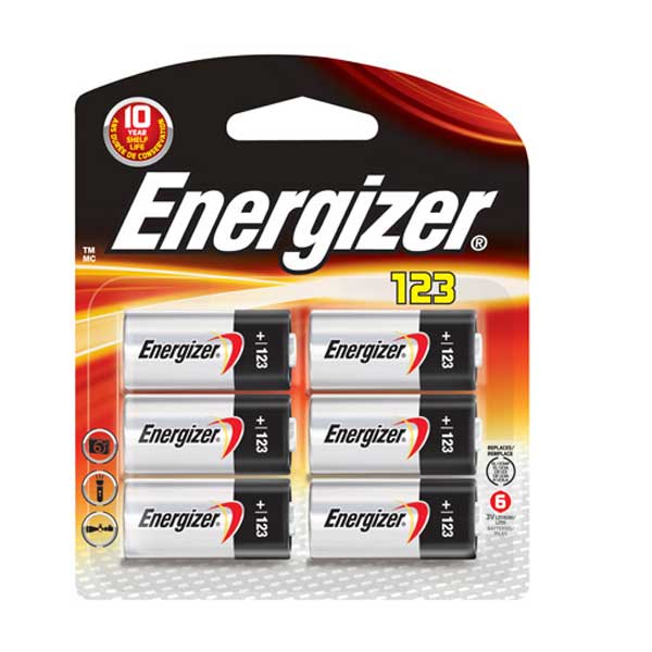 Energizer Energizer Ultimate Lithium 123 3v, 6 Pack E1006300 at Sears.com