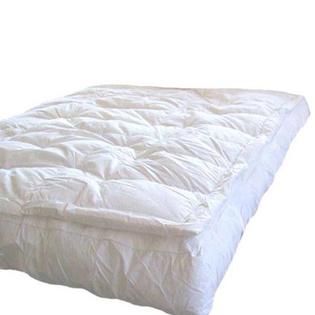 MARRIKAS Pillow Top Goose Down Feather Bed Featherbed TWIN