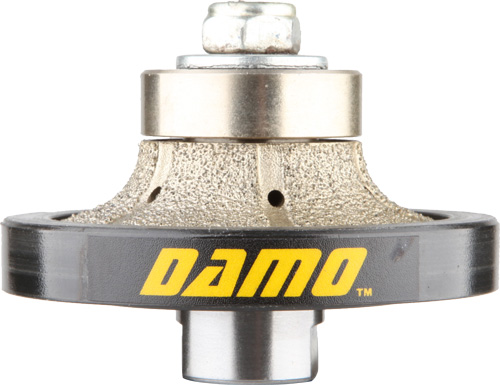 DAMO 1/2" Demi-bullnose/Roundover Diamond Hand Profiler/Router Bits with 5/8-11 Thread for Countertops at Sears.com
