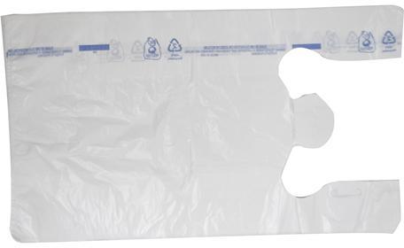 Ddi 1/7 Plain White T-Shirt Bag 11.5x6.5x20" 12 MIC(Pack of 900) at Sears.com
