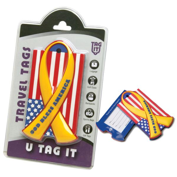 Ddi Support Our Troops-Yellow Ribbon Luggage Tag(Pack of 12) at Sears.com