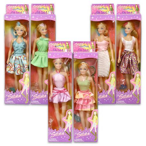 Ddi Silvia Colleciton 6 Assorted Doll In Display 11.5"(Pack of 48) at Sears.com