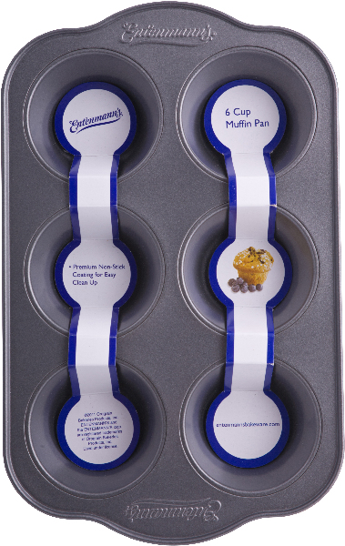 Entenmann's Bakeware Classic 6 Cup Muffin Pan(Pack of 12) at Sears.com