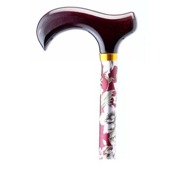 Med-Aid Adjustable Aluminum Cane With Red Flower design(Pack of 6) at Sears.com