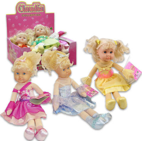Ddi Claudia Doll 6 Assorted Display 18"(Pack of 36) at Sears.com