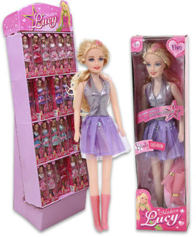 Ddi Lucy Doll 6 Assorted Display 11.5"(Pack of 96) at Sears.com