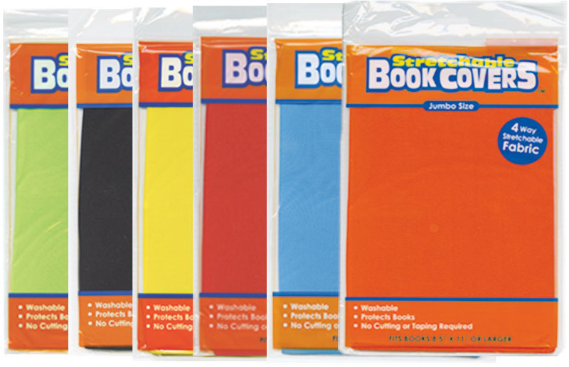 Ddi Assorted Color Stretchable Fabric Book Covers(Pack of 24) at Sears.com