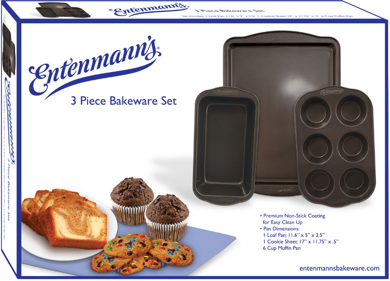 Entenmann's Bakeware Classic 3pc Bakeware Set(Pack of 6) at Sears.com