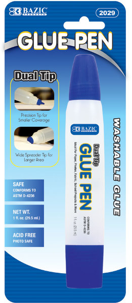Ddi BAZIC 1 Oz. (29.5mL) Dual Tip Glue Pen(Pack of 144) at Sears.com