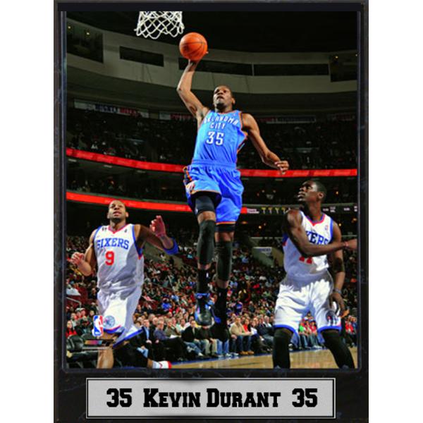 Ddi Oklahoma City Thunder Kevin Durant 9x12 Plaque(Pack of 14) at Sears.com