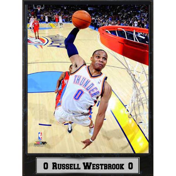 Ddi OKC Thunder Russell Westbrook 9x12 Plaqu(Pack of 14) at Sears.com