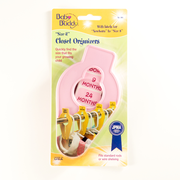Baby Buddy Closet Organizer 5ct Pink(Pack of 18) at Sears.com
