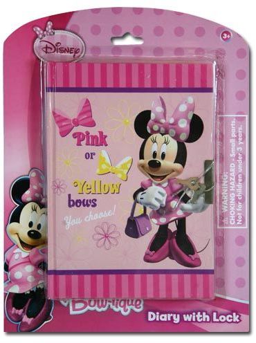 Ddi Disney Minnie Bowtique 50 Sheets Diary With Lock(Pack of 96) at Sears.com