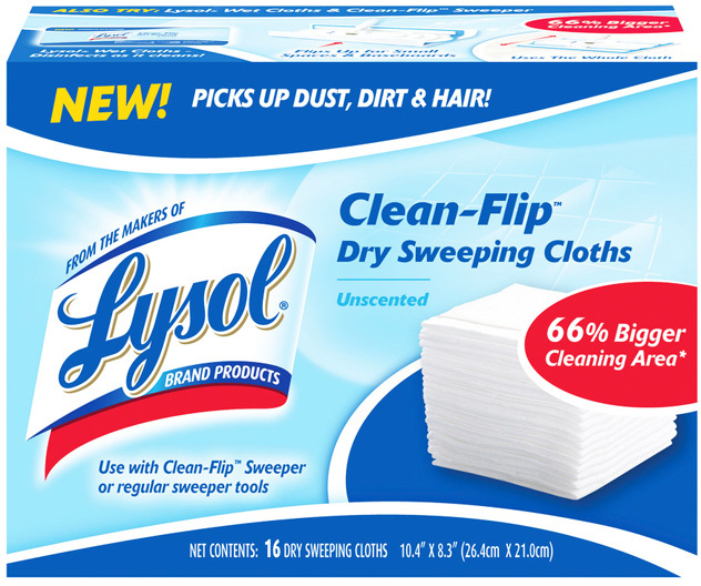 Ddi Lysol Clean-Flip 16 Count Dry Sweeping Cloths(Pack of 12) at Sears.com