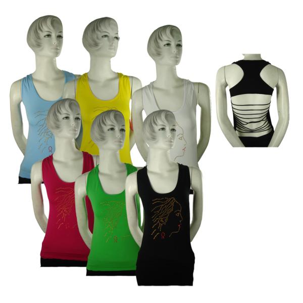 Ddi Juniors Halter Cut - String Backed Sport Top(Pack of 12) at Sears.com