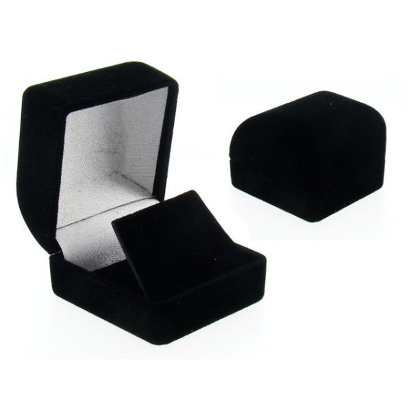 Ddi Black Flocked Velvet Earring Box(Pack of 6) at Sears.com