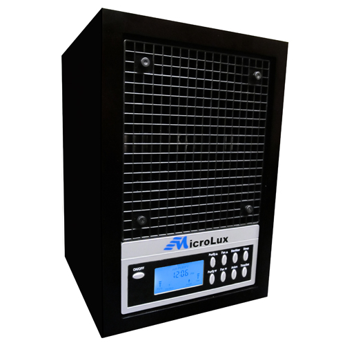MicroLux ML4500D Pro UV Ozone Hepa Carbon Ionic Air Purifier - ML4500DBK at Sears.com