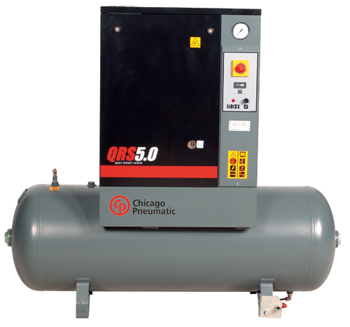 CHICAGO-PNEUMATIC Chicago Pneumatic QRS50HP-1  60 Gallon 5 HP 150 PSI Rotary Screw Air Compressor at Sears.com