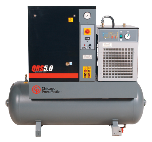 CHICAGO-PNEUMATIC Chicago Pneumatic QRS50HPD-1 60 Gallon 5 HP 150 PSI Rotary Screw Air Compressor at Sears.com