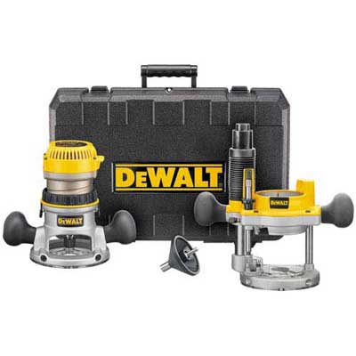 DeWALT DW616PK 1-3/4 HP Fixed Base Plunge Router Woodworking Tool Kit at Sears.com
