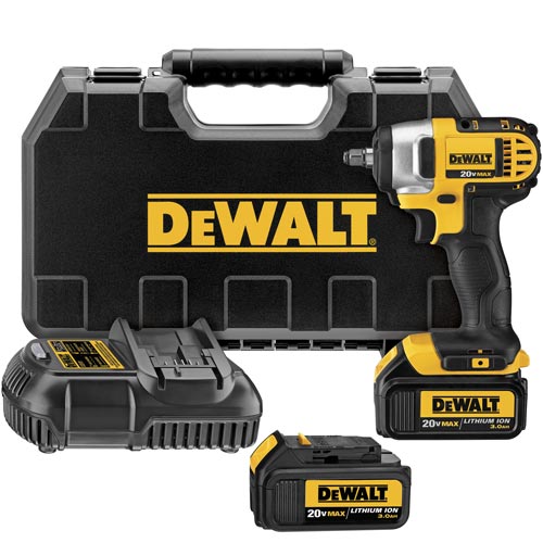 DEWALT DCF883L2 20V MAX Cordless Lithium-Ion 3/8-in Impact Wrench with Hog Ring at Sears.com