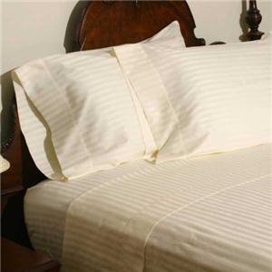 sheetsnthings 8PC Striped Ivory 600 thread count Queen bed in a bag includes: sheet set+duvet cover set+ down alternative comforter at Sears.com