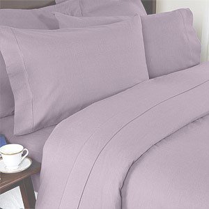 sheetsnthings 8PC Solid Lilac 450 thread count Queen bed in a bag includes: sheet set+duvet cover set+ down alternative comforter at Sears.com