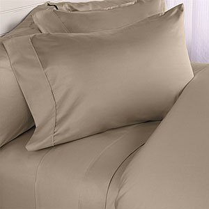 sheetsnthings 8PC Solid Taupe 550 thread count King bed in a bag includes: sheet set+duvet cover set+ down alternative comforter at Sears.com