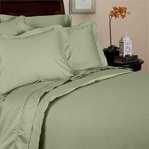 sheetsnthings 8PC Solid Sage 550 thread count California King bed in a bag includes: sheet set+duvet cover set+ down alternative comforter at Sears.com