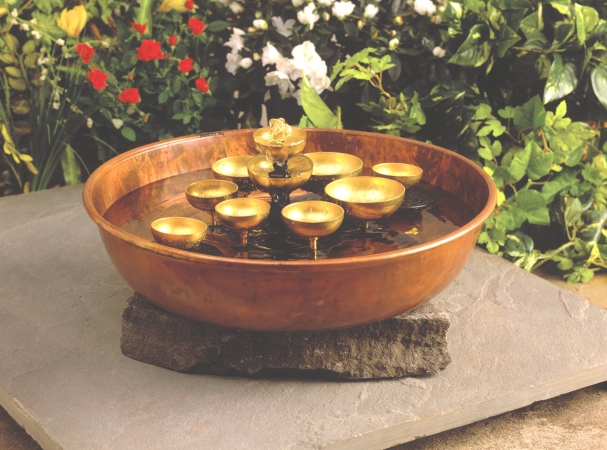 Woodstock Chimes Woodstock Water Bell Fountain - Copper Bowl at Sears.com