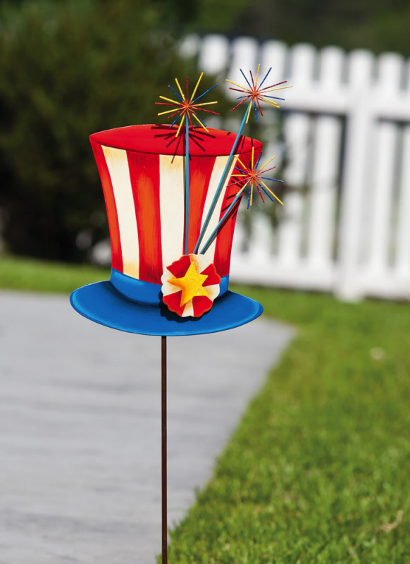 Evergreen Enterprises 489506 Uncle Sams Hat - Garden Stake at Sears.com